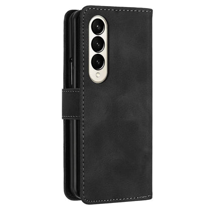 YX0080 For Samsung Galaxy Z Fold4 5G Case Butterfly Imprint Leather Wallet Phone Cover