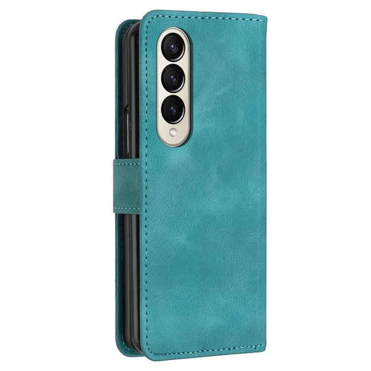 YX0080 For Samsung Galaxy Z Fold3 5G Case Butterfly Imprint Leather Wallet Phone Cover