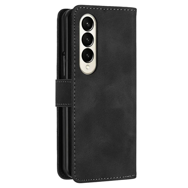 YX0080 For Samsung Galaxy Z Fold3 5G Case Butterfly Imprint Leather Wallet Phone Cover