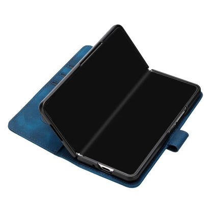 YX0080 For Samsung Galaxy Z Fold3 5G Case Butterfly Imprint Leather Wallet Phone Cover