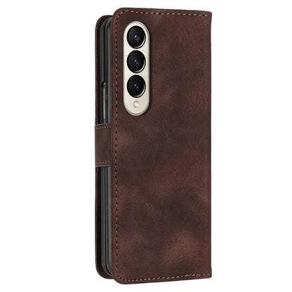 YX0080 For Samsung Galaxy Z Fold3 5G Case Butterfly Imprint Leather Wallet Phone Cover