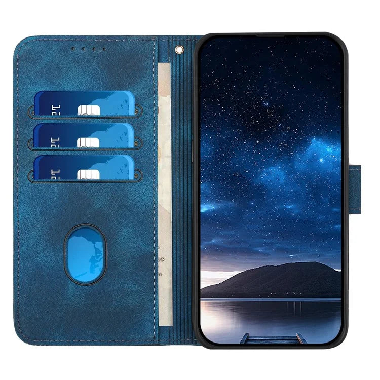 YX0080 For Motorola Moto G Play 5G (2024) / Moto G 5G (2024) Case Butterfly Imprint Leather Wallet Phone Cover