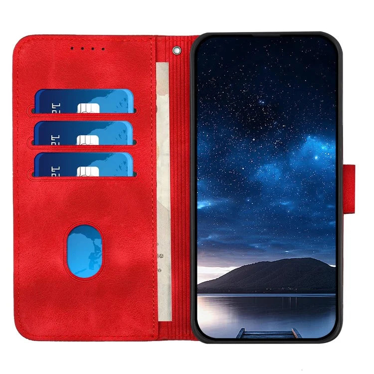 YX0080 For Motorola Moto G Play 5G (2024) / Moto G 5G (2024) Case Butterfly Imprint Leather Wallet Phone Cover
