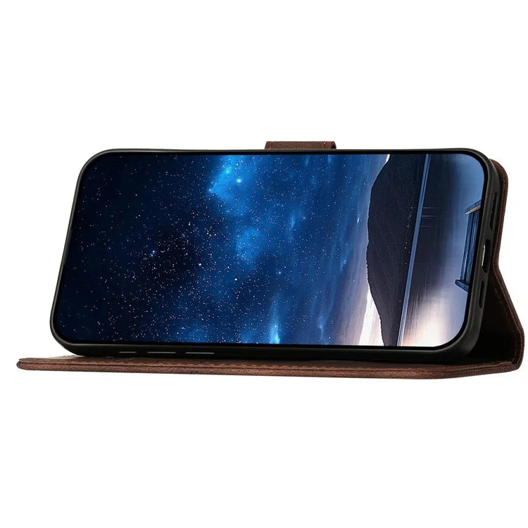 YX0080 For Motorola Moto G Play 5G (2024) / Moto G 5G (2024) Case Butterfly Imprint Leather Wallet Phone Cover