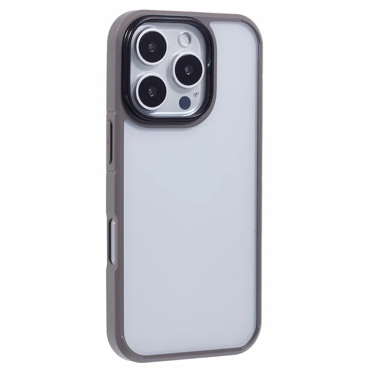 X-LEVEL For iPhone 16 Pro Max Case Acrylic+Silicone Anti-Scratch Clear Back Phone Cover