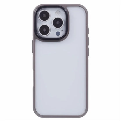 X-LEVEL For iPhone 16 Pro Max Case Acrylic+Silicone Anti-Scratch Clear Back Phone Cover