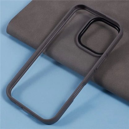 X-LEVEL For iPhone 16 Pro Max Case Acrylic+Silicone Anti-Scratch Clear Back Phone Cover