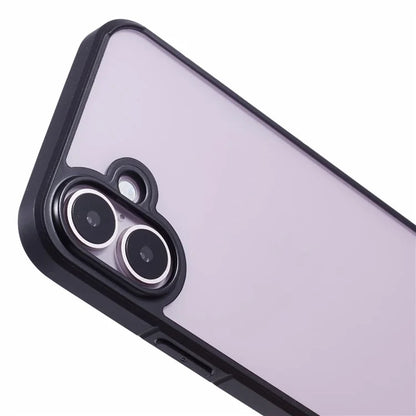 X-LEVEL For iPhone 16 Case Acrylic+Silicone Anti-Scratch Clear Back Phone Cover