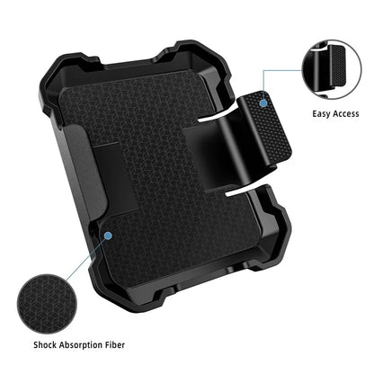 For Samsung Galaxy Z Flip5 5G Case Leather+PC Phone Cover with Kickstand Back Clip