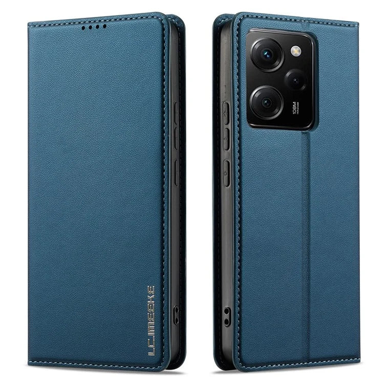 LC.IMEEKE L1 Series for Xiaomi Poco X5 Pro 5G / Redmi Note 12 Pro 5G Case PU Leather Wallet Stand Phone Cover