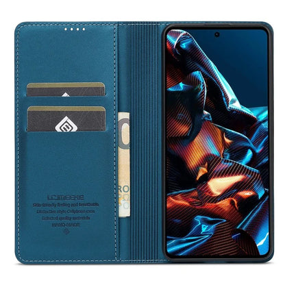 LC.IMEEKE L1 Series for Xiaomi Poco X5 Pro 5G / Redmi Note 12 Pro 5G Case PU Leather Wallet Stand Phone Cover