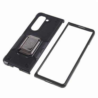 For Samsung Galaxy Z Fold6 5G Case Hidden Kickstand PC+TPU Shockproof Phone Cover