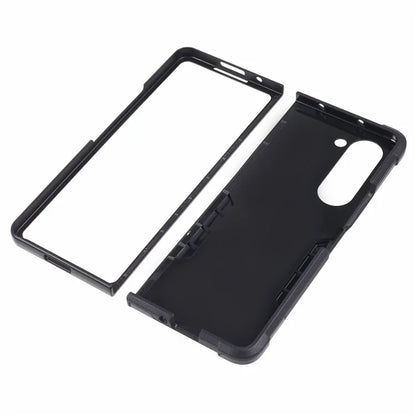 For Samsung Galaxy Z Fold6 5G Case Hidden Kickstand PC+TPU Shockproof Phone Cover