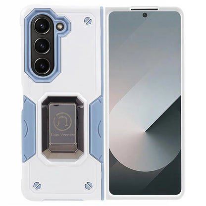 For Samsung Galaxy Z Fold6 5G Case Hidden Kickstand PC+TPU Shockproof Phone Cover