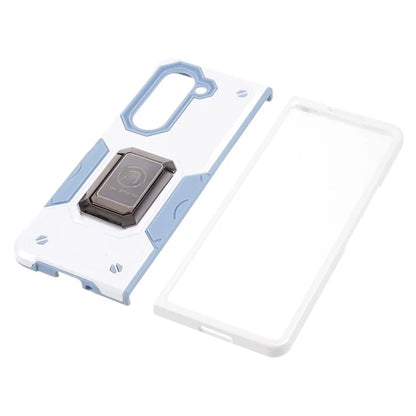 For Samsung Galaxy Z Fold6 5G Case Hidden Kickstand PC+TPU Shockproof Phone Cover