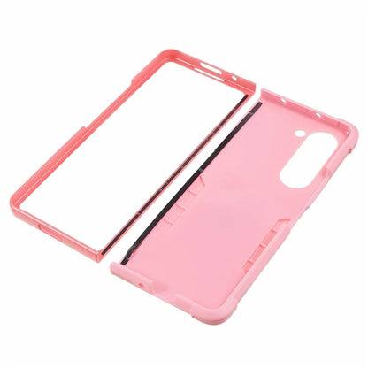 For Samsung Galaxy Z Fold6 5G Case Hidden Kickstand PC+TPU Shockproof Phone Cover