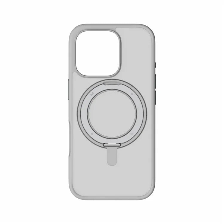 MOMAX MRAP24 For iPhone 16 Pro Max Magnetic Case TPU+PC Ring Kickstand Phone Cover