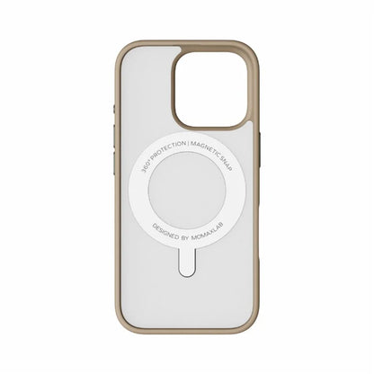 MOMAX MRAP24 For iPhone 16 Pro Max Magnetic Case TPU+PC Ring Kickstand Phone Cover