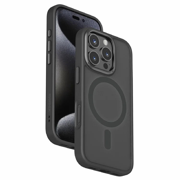 MOMAX CPAP24 For iPhone 16 Pro Max Case Compatible with MagSafe TPU+PC Matte Phone Cover