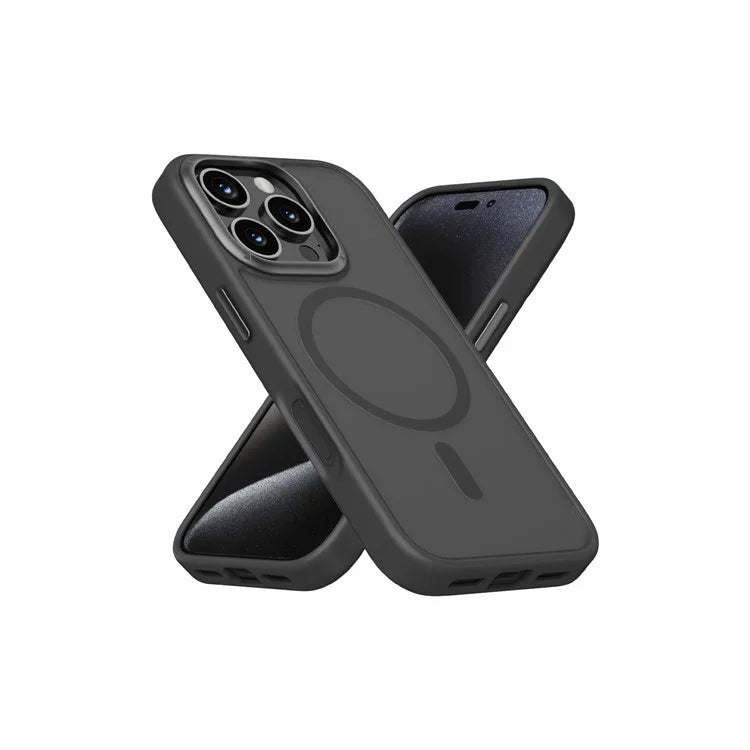 MOMAX CPAP24 For iPhone 16 Pro Max Case Compatible with MagSafe TPU+PC Matte Phone Cover