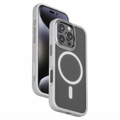 MOMAX CPAP24 For iPhone 16 Pro Max Case Compatible with MagSafe TPU+PC Matte Phone Cover