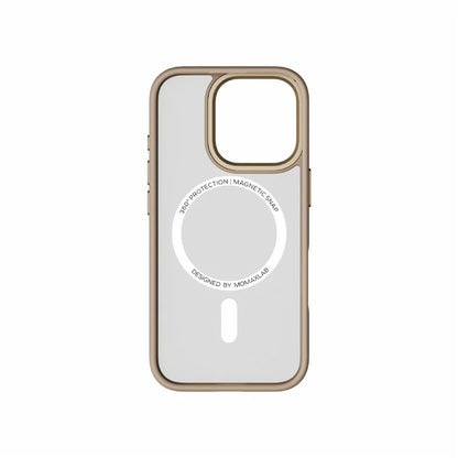 MOMAX CPAP24 For iPhone 16 Pro Max Case Compatible with MagSafe TPU+PC Matte Phone Cover