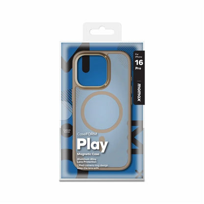 MOMAX CPAP24 For iPhone 16 Pro Max Case Compatible with MagSafe TPU+PC Matte Phone Cover