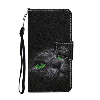 For iPhone 16 Case Pattern Printing Protective Leather Folio Phone Cover