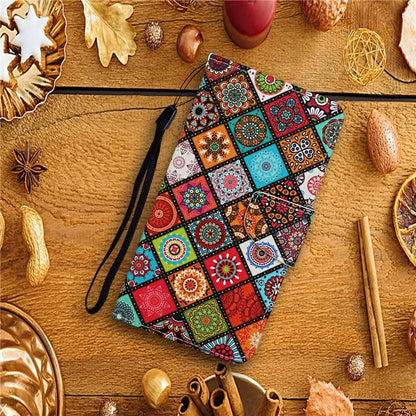 For iPhone 16 Plus Case Pattern Printing Protective Leather Folio Phone Cover