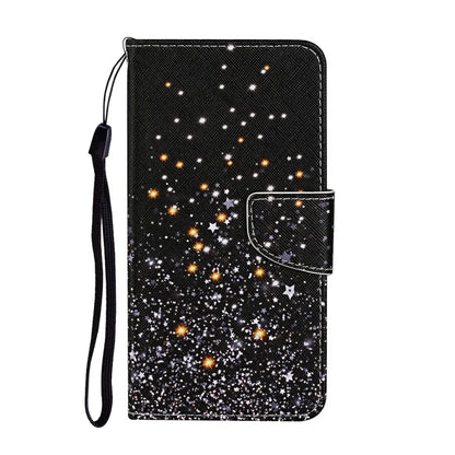 For iPhone 16 Plus Case Pattern Printing Protective Leather Folio Phone Cover