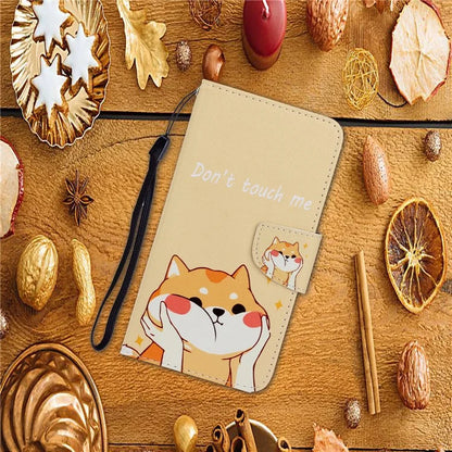 For iPhone 16 Plus Case Pattern Printing Protective Leather Folio Phone Cover