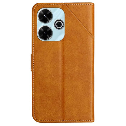 For Xiaomi Redmi 13 4G / 13 5G Leather Case Line Pattern Wallet Phone Cover