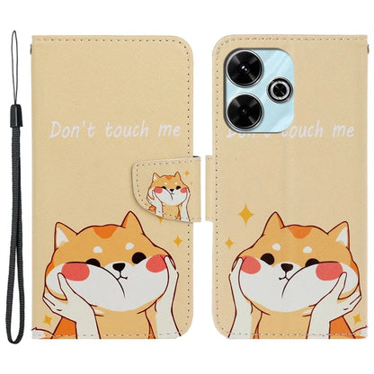 For Xiaomi Redmi 13 4G / 13 5G Case Pattern Printing Protective Leather Folio Phone Cover