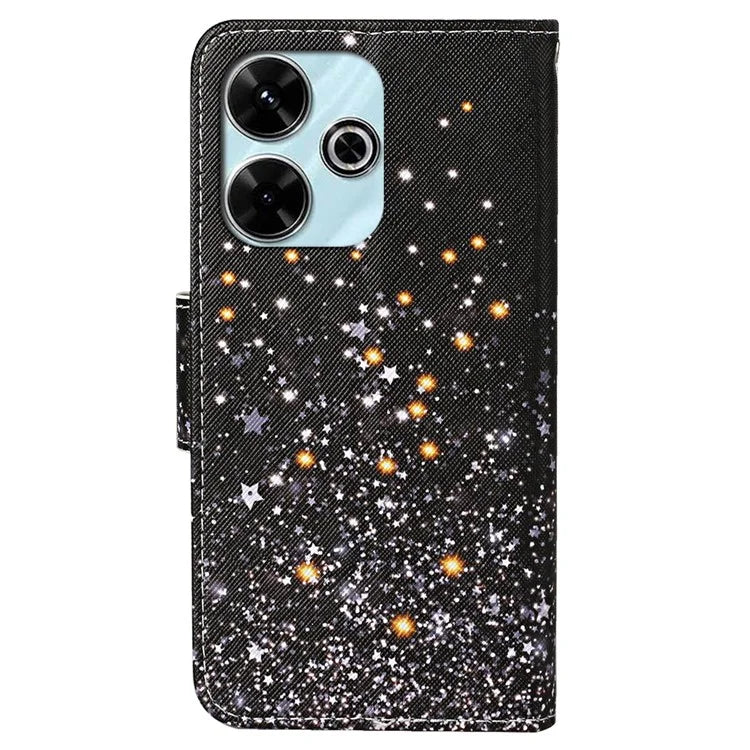 For Xiaomi Redmi 13 4G / 13 5G Case Pattern Printing Protective Leather Folio Phone Cover