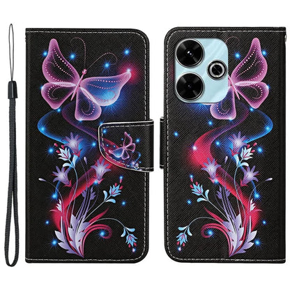 For Xiaomi Redmi 13 4G / 13 5G Case Pattern Printing Protective Leather Folio Phone Cover