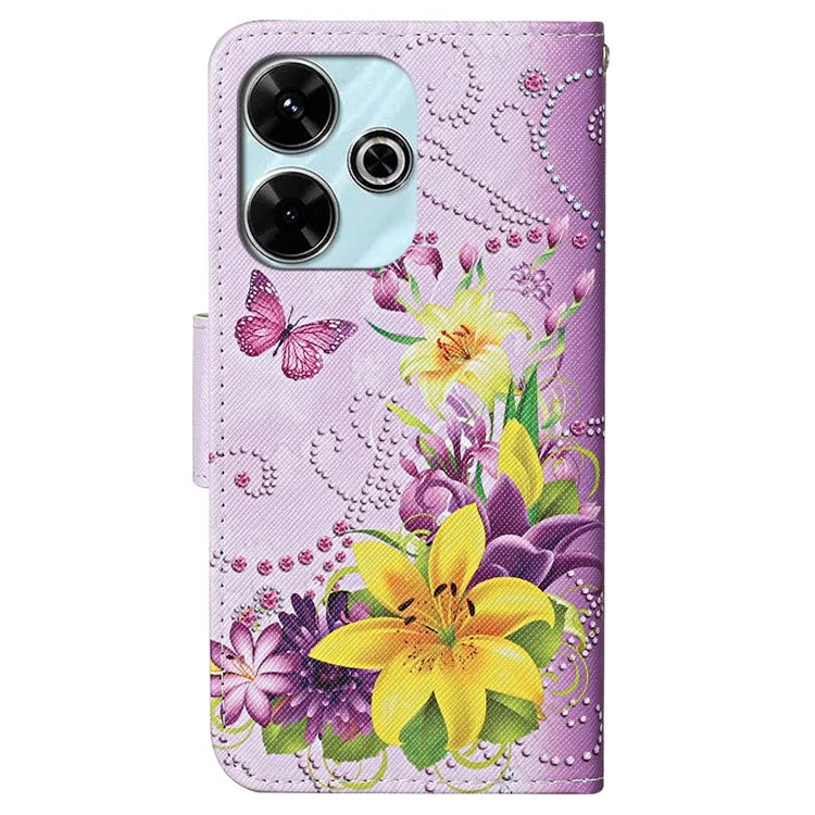 For Xiaomi Redmi 13 4G / 13 5G Case Pattern Printing Protective Leather Folio Phone Cover