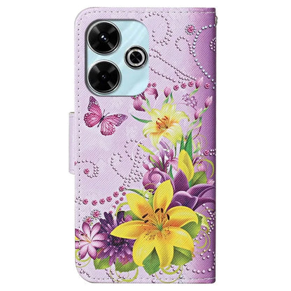 For Xiaomi Redmi 13 4G / 13 5G Case Pattern Printing Protective Leather Folio Phone Cover