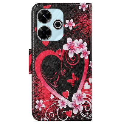 For Xiaomi Redmi 13 4G / 13 5G Case Pattern Printing Protective Leather Folio Phone Cover