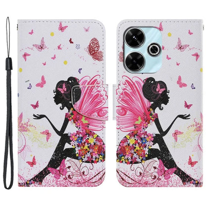 For Xiaomi Redmi 13 4G / 13 5G Case Pattern Printing Protective Leather Folio Phone Cover