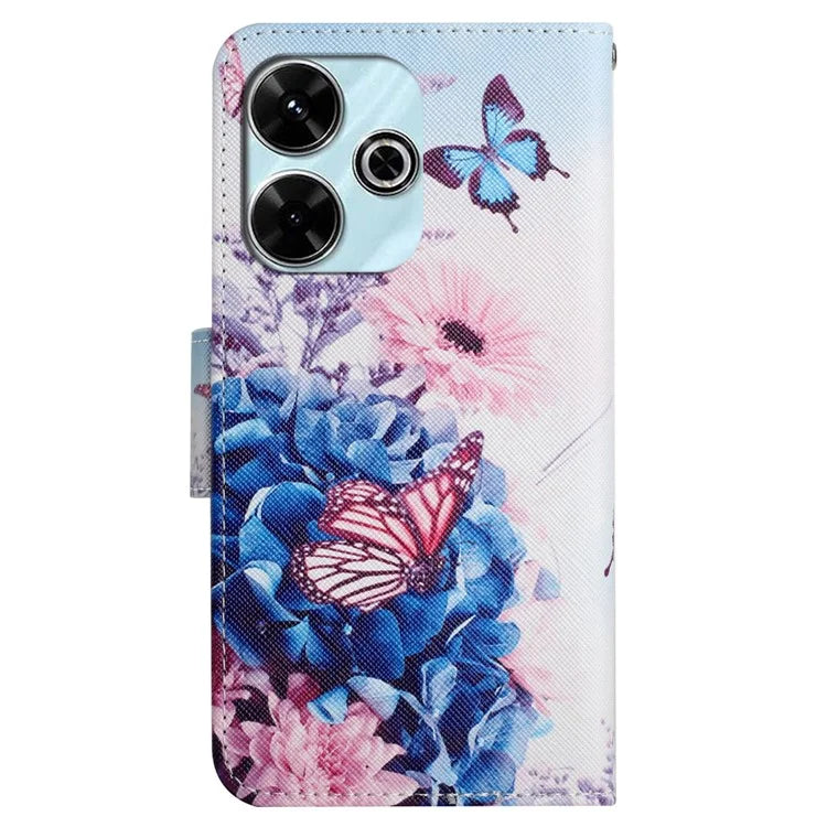 For Xiaomi Redmi 13 4G / 13 5G Case Pattern Printing Protective Leather Folio Phone Cover