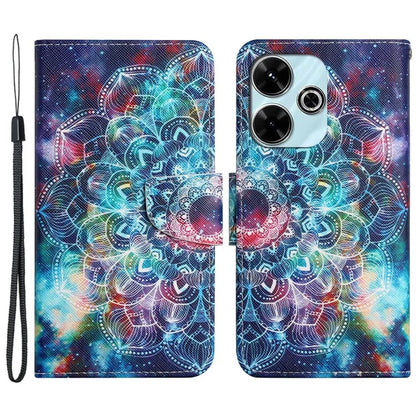 For Xiaomi Redmi 13 4G / 13 5G Case Pattern Printing Protective Leather Folio Phone Cover