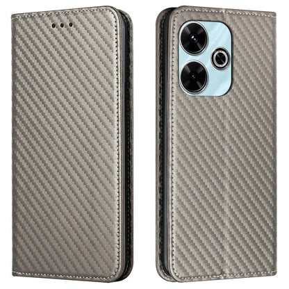 For Xiaomi Redmi 13 5G  /  13 4G Case Leather Flip Phone Cover Stand Strong Magnetic Closure