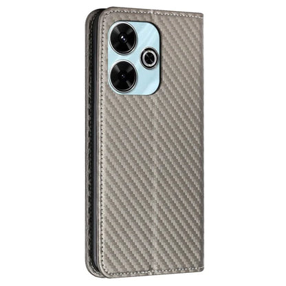 For Xiaomi Redmi 13 5G  /  13 4G Case Leather Flip Phone Cover Stand Strong Magnetic Closure