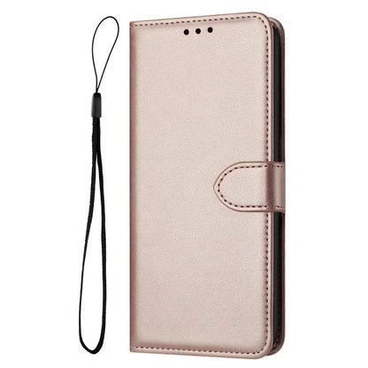 For Samsung Galaxy S24 FE Wallet Phone Case Leather Stand Cover with Strap