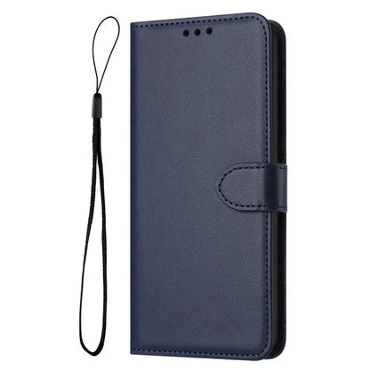 For Samsung Galaxy S24 FE Wallet Phone Case Leather Stand Cover with Strap