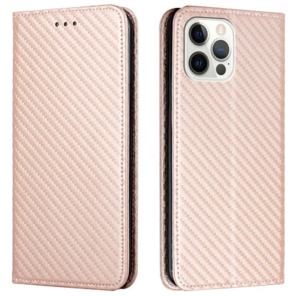 For iPhone 16 Pro Case Leather Flip Phone Cover Stand Strong Magnetic Closure