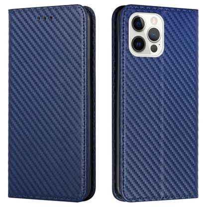 For iPhone 16 Pro Case Leather Flip Phone Cover Stand Strong Magnetic Closure