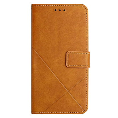 For Samsung Galaxy S24 FE Leather Case Line Pattern Wallet Phone Cover