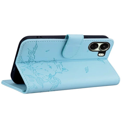 For Xiaomi Redmi 13C 4G / Poco C65 4G Case Wallet Cat Pattern Imprinted Leather Phone Cover