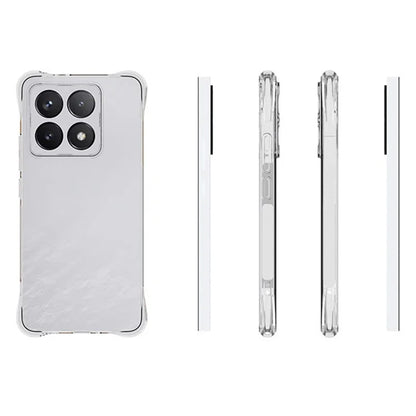 For Xiaomi 14T TPU Phone Case Non-Slip Transparent Mobile Phone Cover